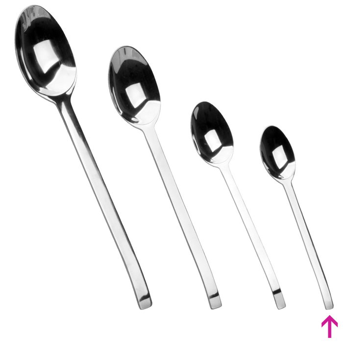 Herdmar Cuchara Moka Spiga Acero Inoxidable - Pack 12 Unidades